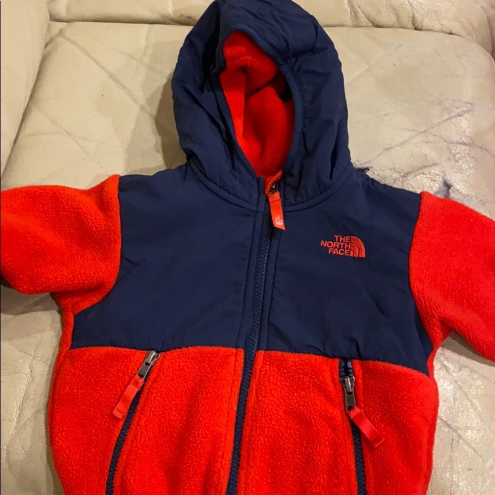 The North face Jacket red and blue